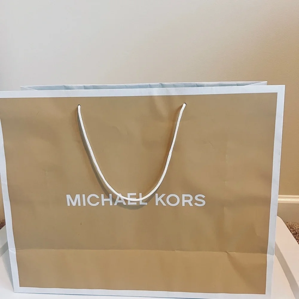 Michael Kors Jaycee Large Logo Backpack. Color : Vanilla